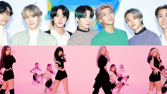 BXH Nhóm nhạc Kpop tháng 7: Blackpink bám sát nút BTS