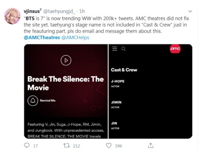 V BTS, V BTS bị biến mất khỏi quảng bá Break the Silence, BTS không thể thiếu V, Kpop, ARMY, Break the Silence, phim Bring the Soul, Break the Silence: The Movie