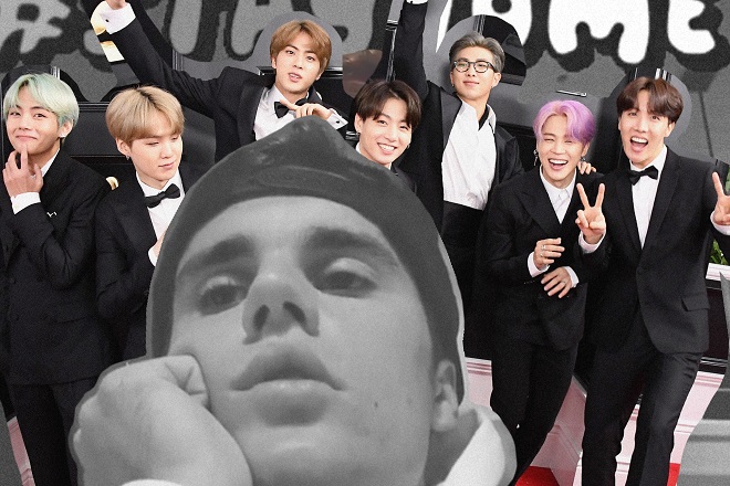 BTS, Jungkook hợp tác với Justin Bieber, BTS Justin Bieber, BTS hợp tác 2021, BTS 2021, BTS hát cùng Justin Bieber, BTS Ariana Grande