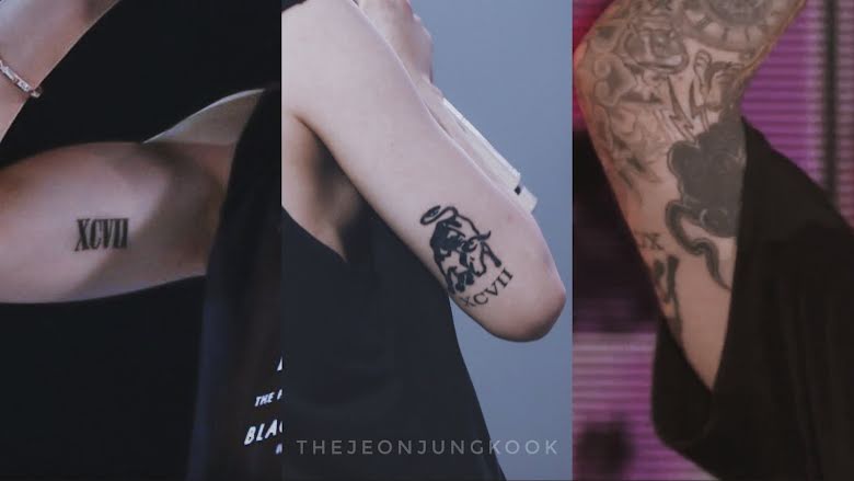 BTS, Jungkook, Jungkook BTS 2021, Jungkook tattoo, các hình xăm của Jungkook, giải mã hình xăm jungkook, jungkook hình xăm 2021, ý nghĩa hình xăm jungkook