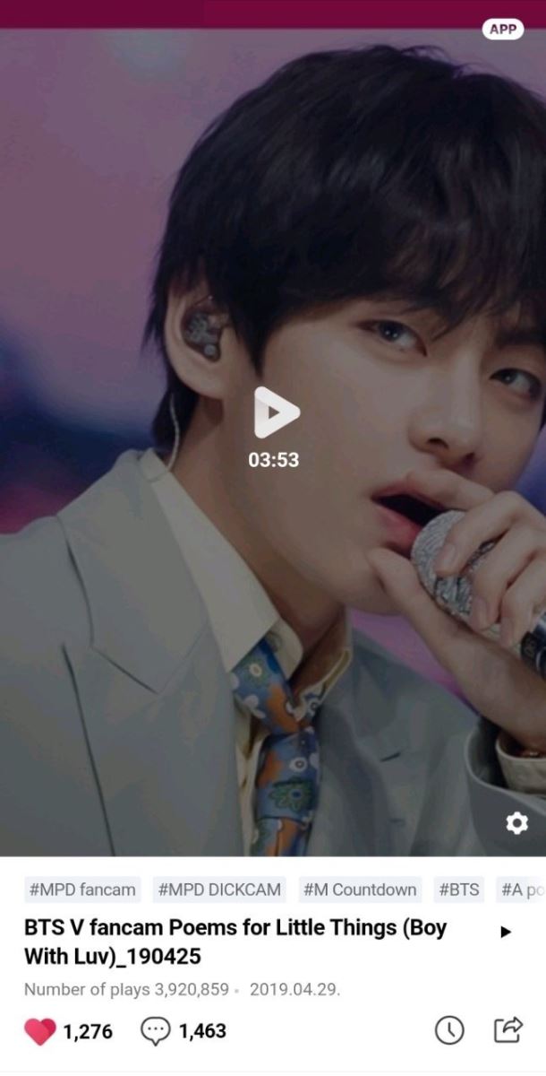 BTS, v, jin, jimin, j-hope, rm, suga, v, fancam hot nhất bts, v fancam boy with luv, Fancam hot nhất BTS, Ông hoàng fancam V BTS lập kỷ lục, V BTS đẹp phi thực, BTS V