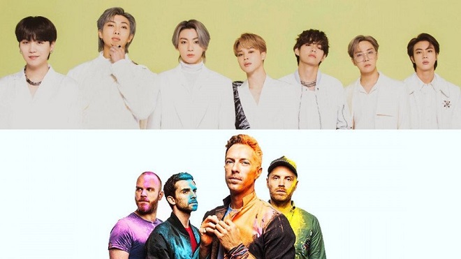 Coldplay xác nhận hát đôi với BTS bằng ảnh bìa siêu bí ẩn