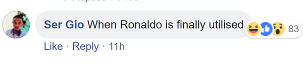 Giấy vệ sinh Ronaldo, Ronaldo, Juventus, Napoli