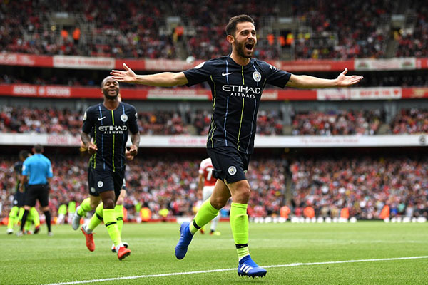 Arsenal, Man City, Bernardo Silva