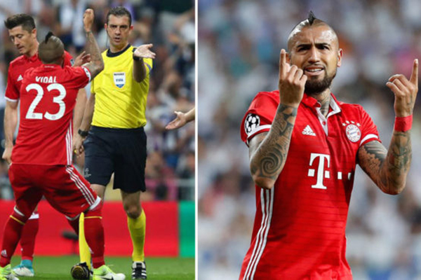 Vidal, Real Madrid, Barcelona