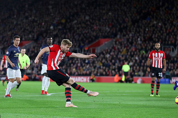 Kết quả Ngoại hạng Anh, kết quả Southampton vs MU, Video clip Southampton 2-2 MU, kết quả bóng đá, ket qua bong da, MU ngược dòng, Lukaku giải hạn, Mourinho, Man United