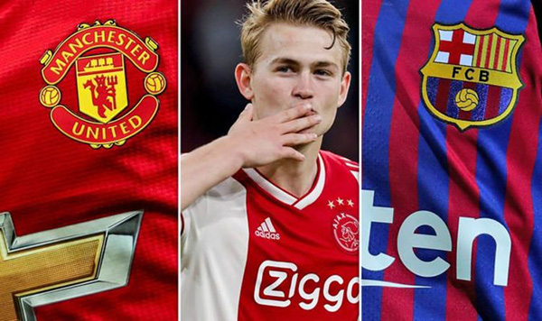 De Ligt gia nhập MU, De Ligt tới MU, chuyển nhượng MU, chuyển nhượng Man United, MU chiêu mộ De Ligt, MU hớt tay trên Barca, MU Barca De Ligt, De Ligt, Mino Raiola, MU