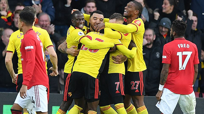 MU, tin bong da MU, bong da hom nay, ket qua bong da, kết quả bóng đá hôm nay, kết quả Ngoại hạng Anh Watford vs MU, video Watford vs MU, MU sợ đội nhỏ, De Gea, Ole, kqbd