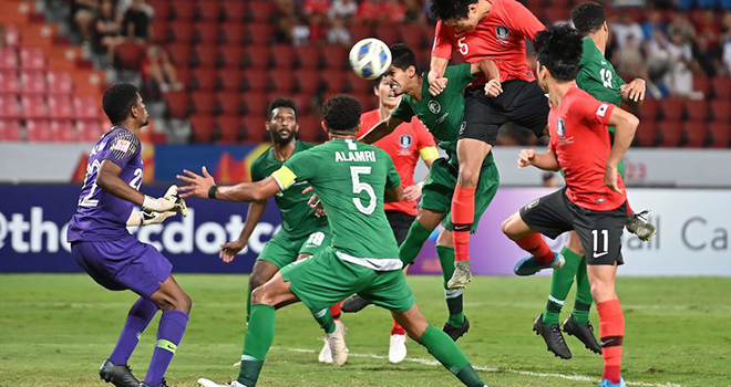 VCK U23 châu Á 2020, đội hình tiêu biểu U23 châu Á 2020, đội hình tiêu biểu, Hàn Quốc vô địch U23 châu Á, U23 Hàn Quốc vs Saudi Arabia, video U23 Hàn Quốc vs Saudi Arabia