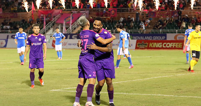 Cuộc đua vô địch V-League, Viettel vs Hà Nội, Sài Gòn vs Quảng Ninh, BXH V-League, kết quả V-League, Bảng xếp hạng V-League, Hà Nội, Viettel, Sài Gòn, ket qua bong da