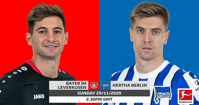 Lich thi dau bong da hom nay, vtv6, trực tiếp bóng đá, Leverkusen đấu với Hertha Berlin, truc tiep bong da, Leverkusen vs Hertha Berlin