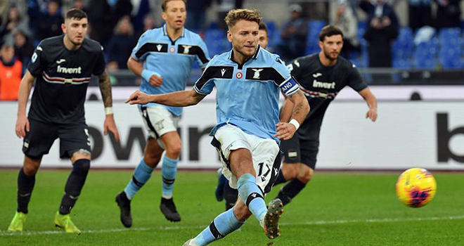 Lazio vs Sampdoria, lịch thi đấu bóng đá, trực tiếp bóng đá, Serie A