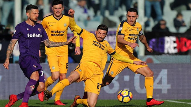 Verona vs Fiorentina, kết quả bóng đá, kết quả Verona vs Fiorentina