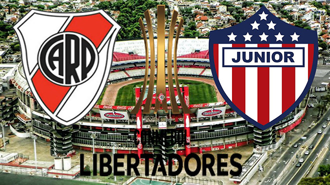 River Plate vs Junior Barranquilla, trực tiếp bóng đá, TTTT HD, Copa Libertadores