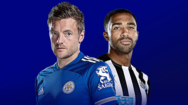 Lịch thi đấu bóng đá hôm nay. Trực tiếp Leicester vs Newcastle. K+, K+PM