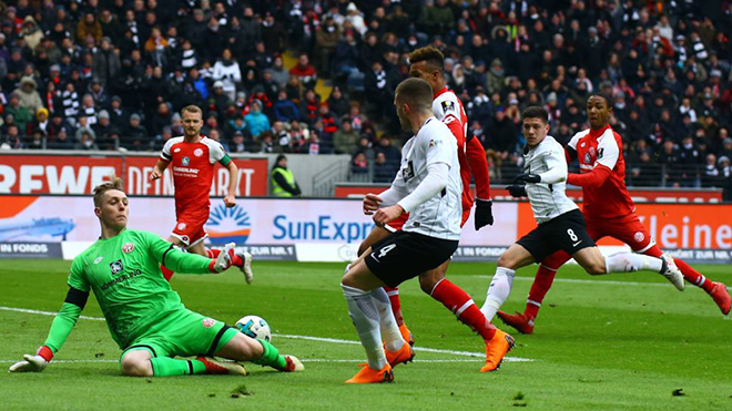 Mainz vs Frankfurt, lịch thi đấu bóng đá, trực tiếp bóng đá, Bundesliga, VTV6