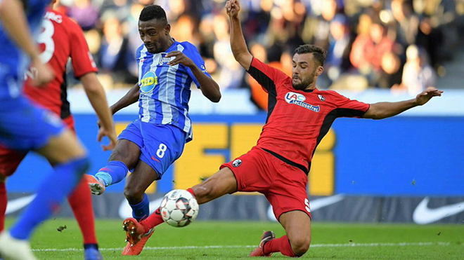 Hertha Berlin vs Freiburg, lịch thi đấu bóng đá, trực tiếp bóng đá, Bundesliga