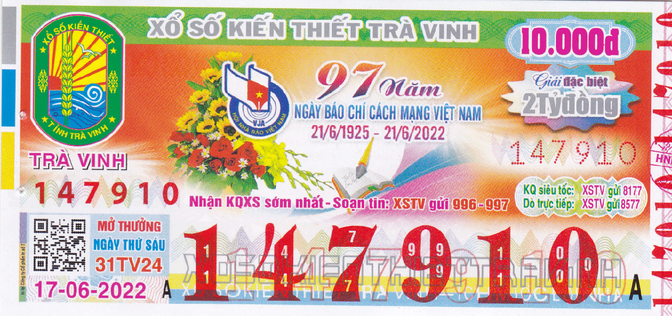 XSTV. Xổ số Trà Vinh. XSTV 17/6. Kết quả xổ số hôm nay 17/6/2022. Xổ số Trà Vinh ngày 17 tháng 6. XSTV hôm nay. Xo so Tra Vinh, XS TV, SXTV. XSMN, Xổ số miền Nam, SXMN.