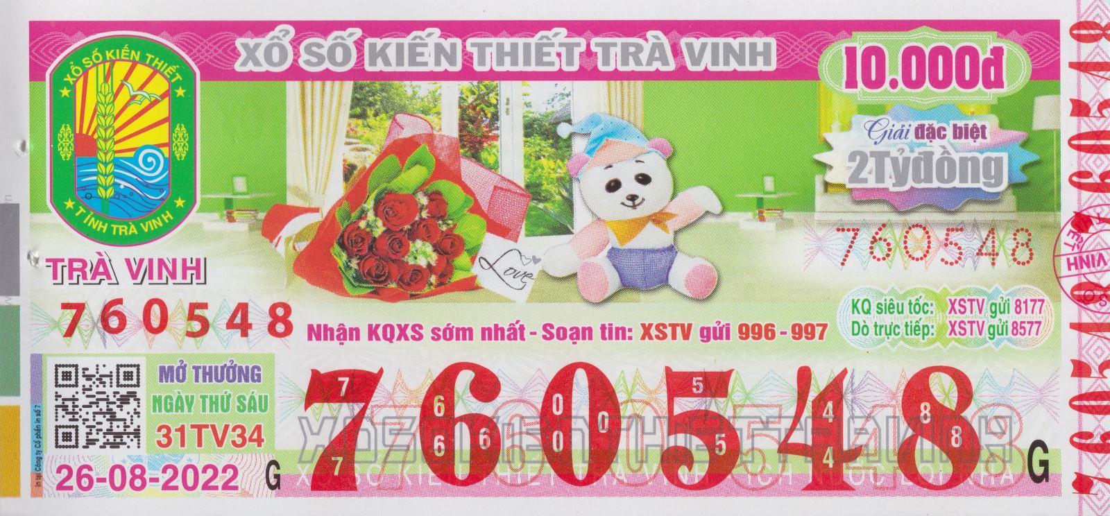XSTV. Xổ số Trà Vinh. XSTV 26/8. Kết quả xổ số hôm nay 26/8/2022. Xổ số Trà Vinh ngày 26 tháng 8. XSTV hôm nay. Xo so Tra Vinh, XS TV, SXTV. XSMN, Xổ số miền Nam, SXMN.