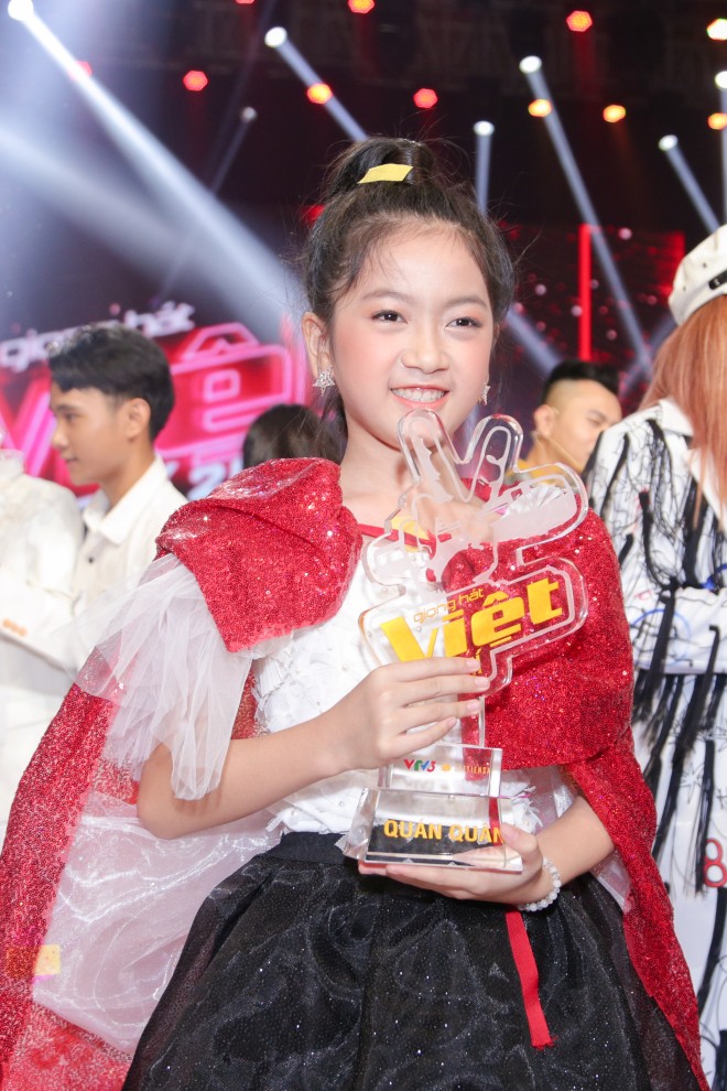 Giọng hát Việt nhí, The Voice Kids 2019, chung kết giọng hát việt nhí 2019, quán quân giọng hát việt nhí 2019, Minh Tâm, Kiều Minh Tâm, Chấn Quốc, đọc nhầm quán quân, MC Nguyên Khang