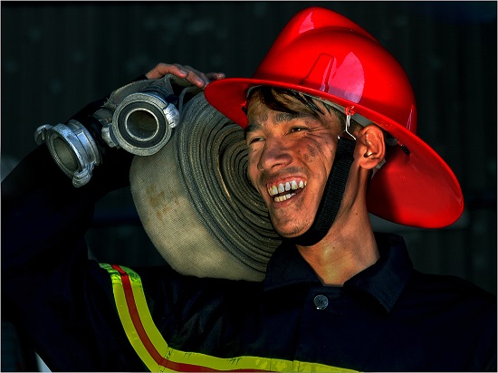 triển lãm ảnh, vì bình yên cuộc sống, người hà nội, mãn nguyện, phòng cháy chữa cháy