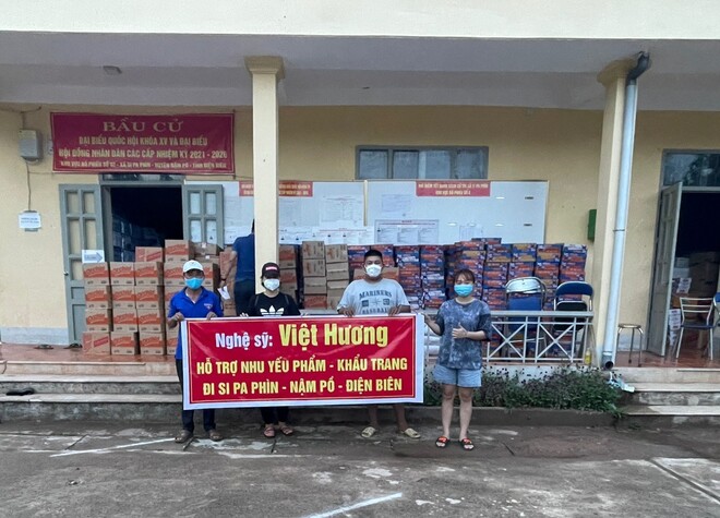 Việt Hương, vợ chồng Việt Hương, con gái Việt Hương, Việt Hương từ thiện, covid-19, tình hình covid-19 tại việt nam, tình hình covid-19 tại việt nam ngày 6/7, covid-19