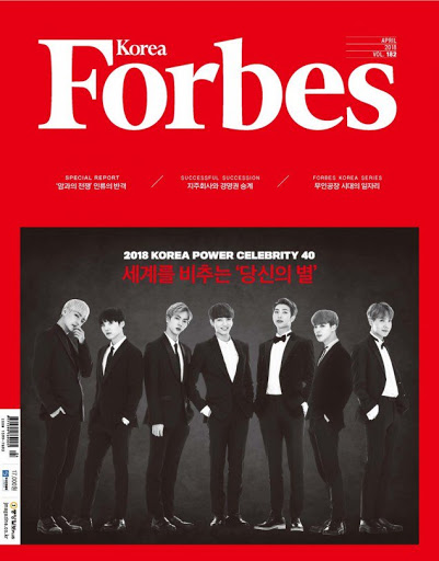 BTS, Forbes xếp hạng BTS, BTS xuống hạng, Kylie Jenner