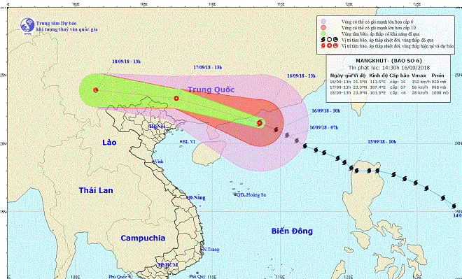 Bão số 6, Tin bão số 6, Cơn bão số 6, Siêu bão Mangkhut, Bão MangKhut, tin bão khẩn cấp, tin bão, tin bão mới nhất, bão mới nhất, siêu bão, dự báo thời tiết, dự báo bão