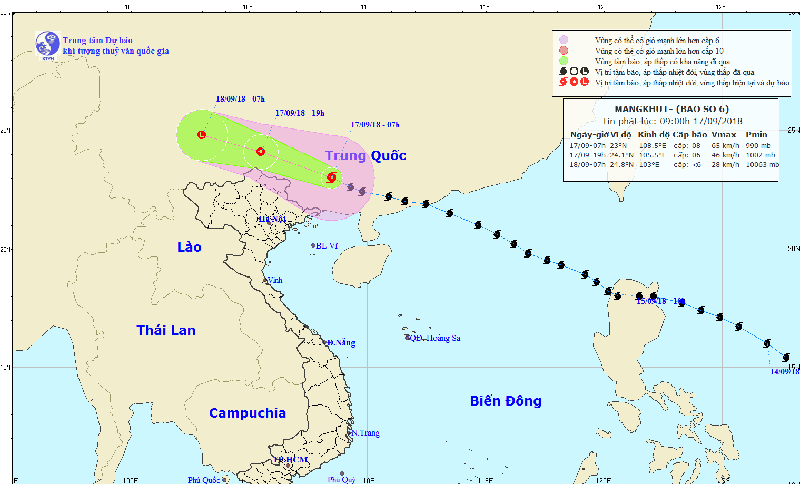 Bão số 6, Tin bão số 6, Cơn bão số 6, Siêu bão Mangkhut, Bão MangKhut, tin bão khẩn cấp, tin bão, tin bão mới nhất, bão mới nhất, siêu bão, dự báo thời tiết, dự báo bão