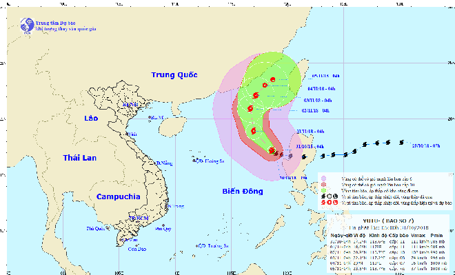 Bão số 7, Dự báo thời tiết, Tin bão số 7, Tin bão, Tin bão mới nhất, Bão mới nhất, thời tiết hôm nay, thời tiết ngày mai, bão số 7 đổ bộ, bão yutu, cơn bão số 7