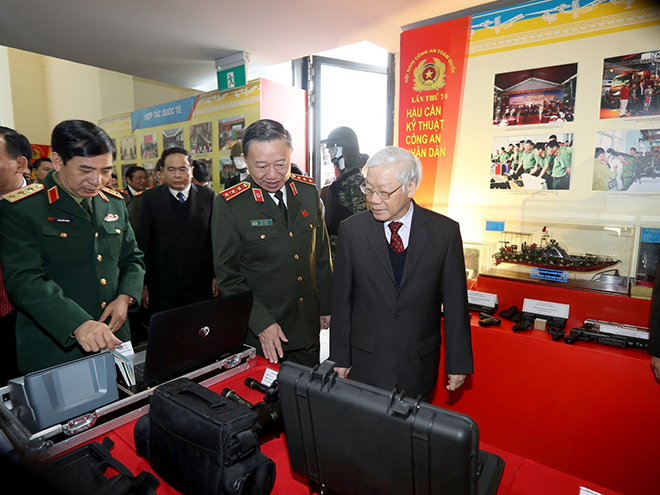 Chủ tịch nước chúc Tết, Tổng bí thư chúc Tết, Hội nghị Công an toàn quốc, Tổng bí thư chúc Tết công an, Chủ tịch nước chúc Tết lực lượng công an, Hội nghị công an