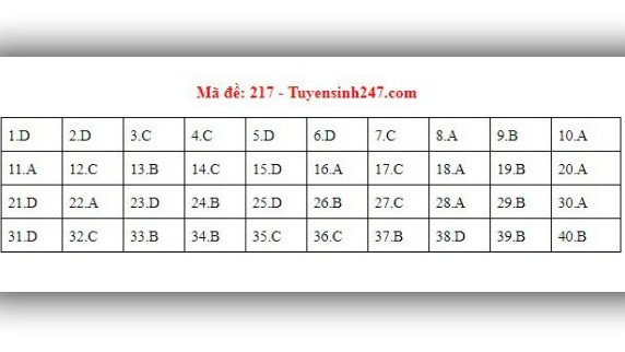 Đáp án Vật lý THPT Quốc gia 2019, Đáp án Vật Lý THPT Quốc gia, Đáp án Lý, đáp án môn Vật lý THPT Quốc gia, đáp án môn Lý THPT Quốc gia, đáp án môn lý, đáp án vật lý