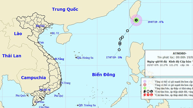 Dự báo thời tiết, Tin bão, Bão số 3, Cơn bão số 3, Tin bão khẩn cấp, Thời tiết, tin thời tiết, thời tiết vtv1, bão số 3 2019, tin bão trên biển đông, áp thấp nhiệt đới