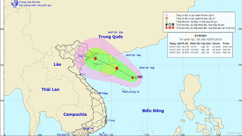 Bão số 2, Tin bão số 2, Cơn bão số 2, Tin bão, Áp thấp nhiệt đới, Bão số 2 2019, áp thấp nhiệt đới mạnh lên thành bão, bão số 2 năm 2019, tin bão, tin áp thấp nhiệt đới