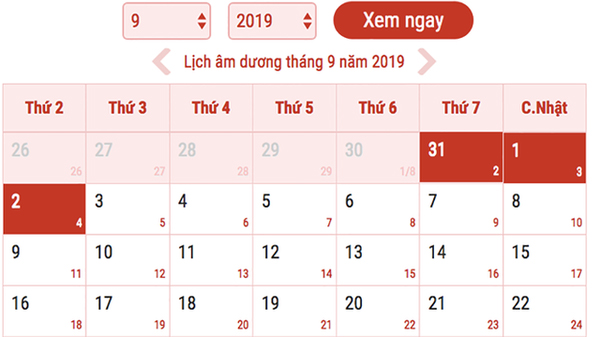 Lịch nghỉ 2/9, Nghỉ lễ 2/9, Lịch nghỉ 2/9 2019, Nghỉ lễ 2/9/2019, Nghỉ lễ 2-9, nghỉ 2/9, nghỉ 2-9, lịch nghỉ lễ 2/9, lịch nghỉ lễ 2-9, lịch nghỉ quốc khánh 2/9, nghi 2/9