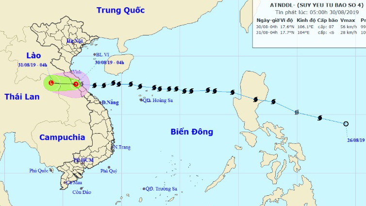 Bão số 4, Tin bão, Tin bão mới nhất, Cơn bão số 4, Dự báo thời tiết, Bão Podul, bão số 4 2019, bão số 4 năm 2019, bão mới nhất, áp thấp nhiệt đới, BÃO SỐ 4, TIN BÃO, VTV1