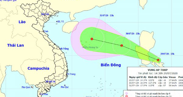 Áp thấp nhiệt đới, Tin bão, Bão số 2, Thời tiết, Dự báo thời tiết, tin bão mới, áp thấp nhiệt đới trên biển đông, tin bão mới nhất, tin bão số 2, thời tiết ngày mai