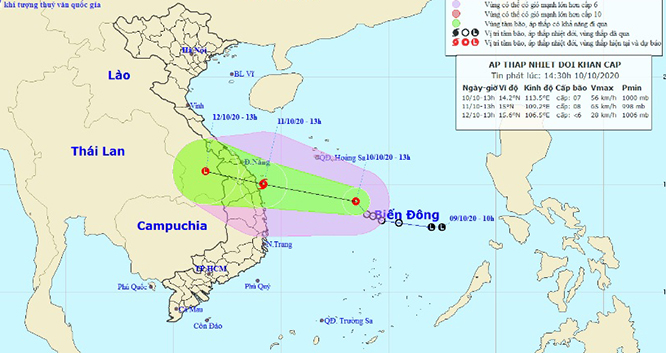Tin bão, Bão số 6, Áp thấp nhiệt đới, Dự báo thời tiết áp thấp nhiệt đới, du bao thoi tiet, ap thap nhiet doi, tin bão mới nhất, lũ lụt miền Trung, mưa lũ miền Trung
