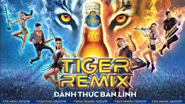 Tiger Remix 2019 – Đại tiệc âm nhạc bùng nổ giác quan