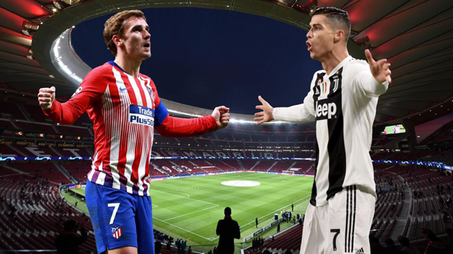 Lịch thi đấu và trực tiếp bóng đá Cúp C1 - lượt về vòng 1/8: Juventus vs Atletico, Bayern vs Liverpool