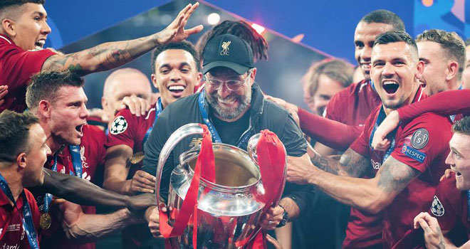 liverpool, liverpool vô địch ngoại hạng anh, ngoại hạng anh, kết quả bóng đá anh, premier league, klopp, bảng xếp hạng bóng đá anh, Salah, Mane, van Dijk, The Kop