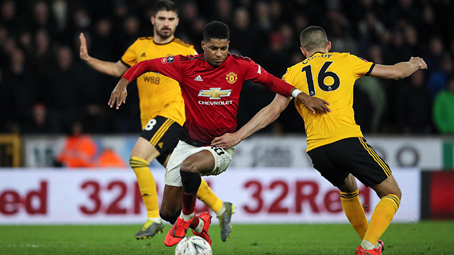 MU 1-0 Wolves: Rashford đóng vai người hùng, MU vươn lên vị trí thứ 2