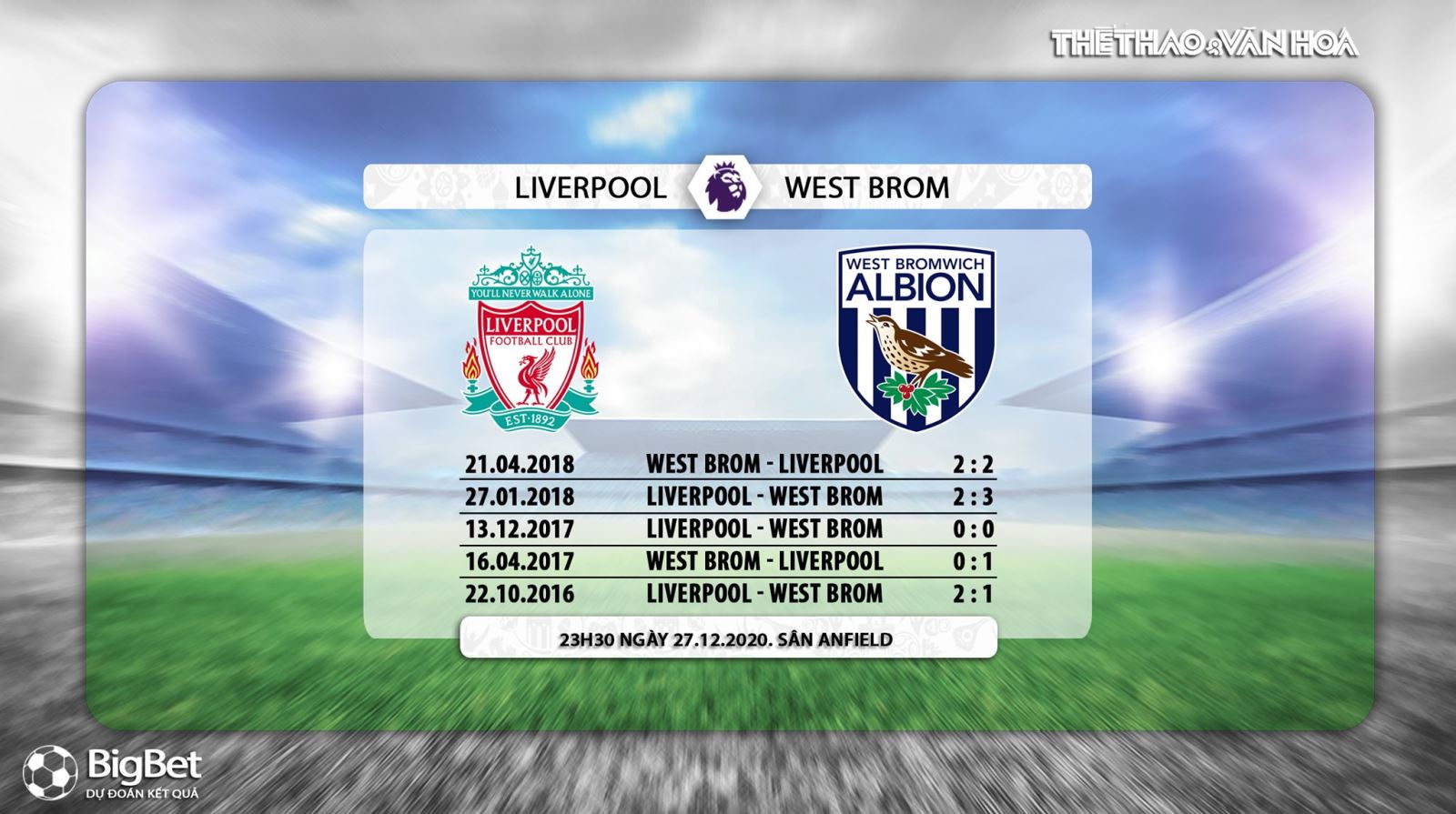 K+, K+PM, trực tiếp bóng đá hôm nay, Liverpool, Liverpool vs West Brom, Liverpool-West Brom, truc tiep bong da, xem bóng đá, trực tiếp Liverpool, bóng đá Anh, kèo nhà cái