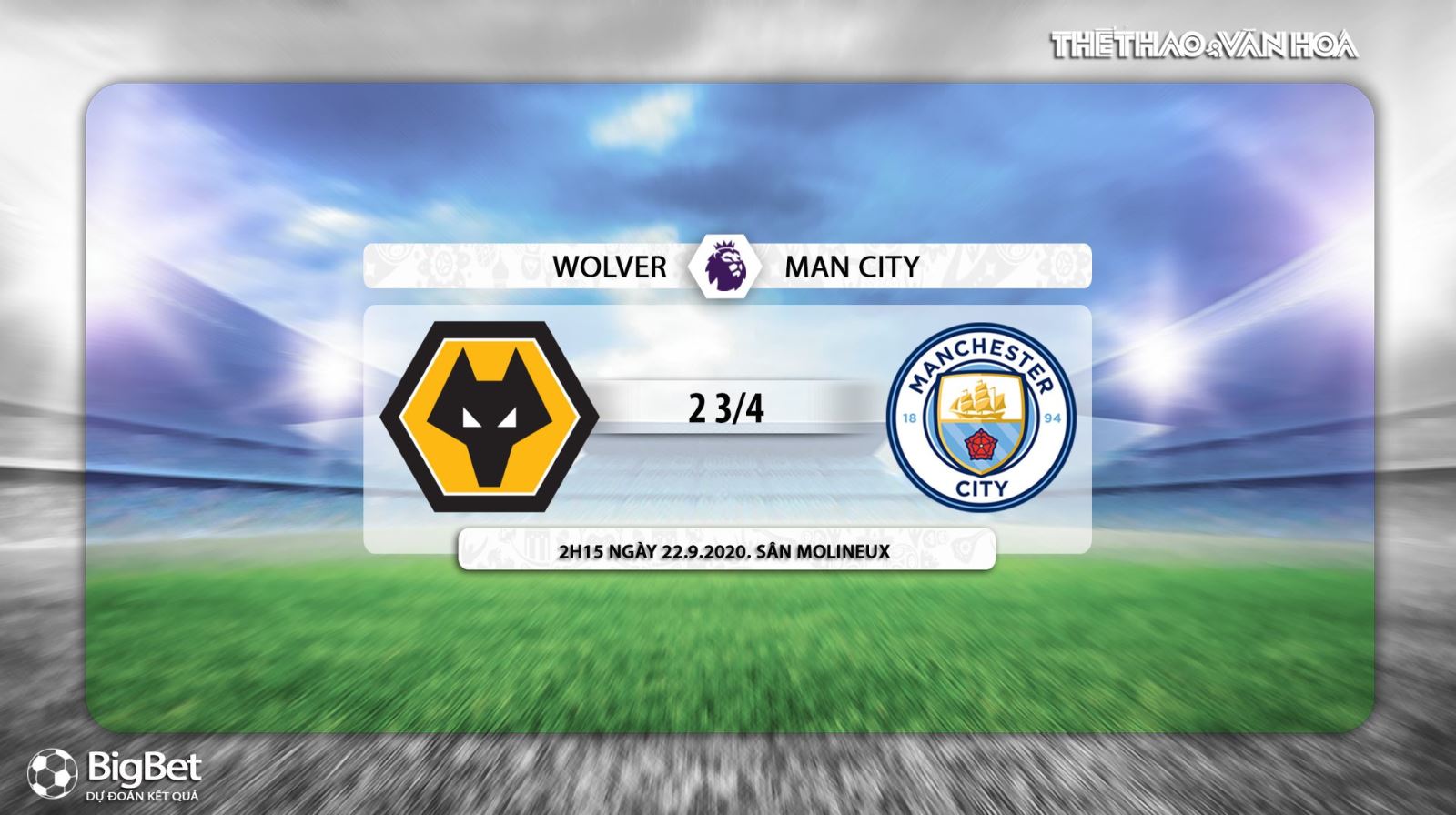 Keo nha cai, Kèo nhà cái, Wolves vs Man City, Vòng 2 Ngoại hạng Anh, Trực tiếp bóng đá, K+PM, trực tiếp Ngoại hạng Anh vòng 2, soi kèo Man City đấu với Wolves