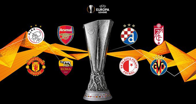 Lịch thi đấu C2: Granada vs MU. Arsenal vs Praha Slavia. Tứ kết Europa League