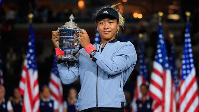 Tân nữ hoàng US Open Naomi Osaka: Gốc Haiti, giao bóng khủng khiếp, thần tượng Serena Williams