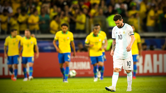 CHẤM ĐIỂM Brazil 2-0 Argentina: Gabriel Jesus xuất sắc nhất. Leo Messi hoàn toàn bất lực