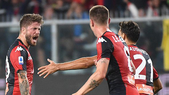 ket qua bong da, kết quả bóng đá, lich thi dau bong da hôm nay, bong da hom nay, truc tiep bong da hôm nay, AC Milan, Genoa 1-2 Milan, kết quả bóng đá Ý, Serie A, bong da