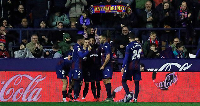 Ket qua bong da, Levante vs Real Madrid, video Levante 1-0 Real Madrid, BXH La Liga, kết quả bóng đá, Real Madrid mất ngôi đầu vào tay Barcelona, bóng đá hôm nay, bong da